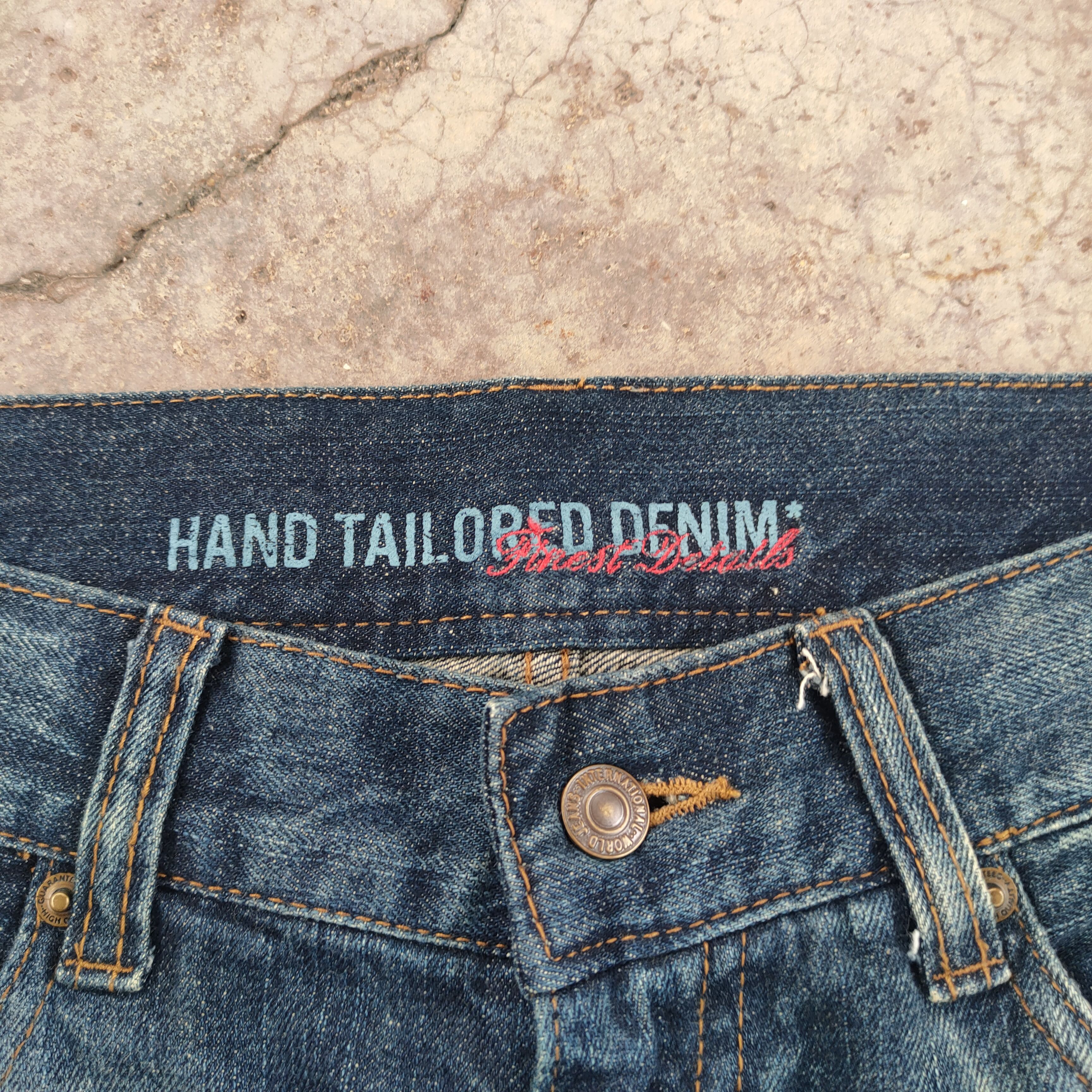 Japanese Brand VINTAGE JAPANESE WING FADED DISTRESSED JEANS PANTS Size US 33 - 5 Thumbnail