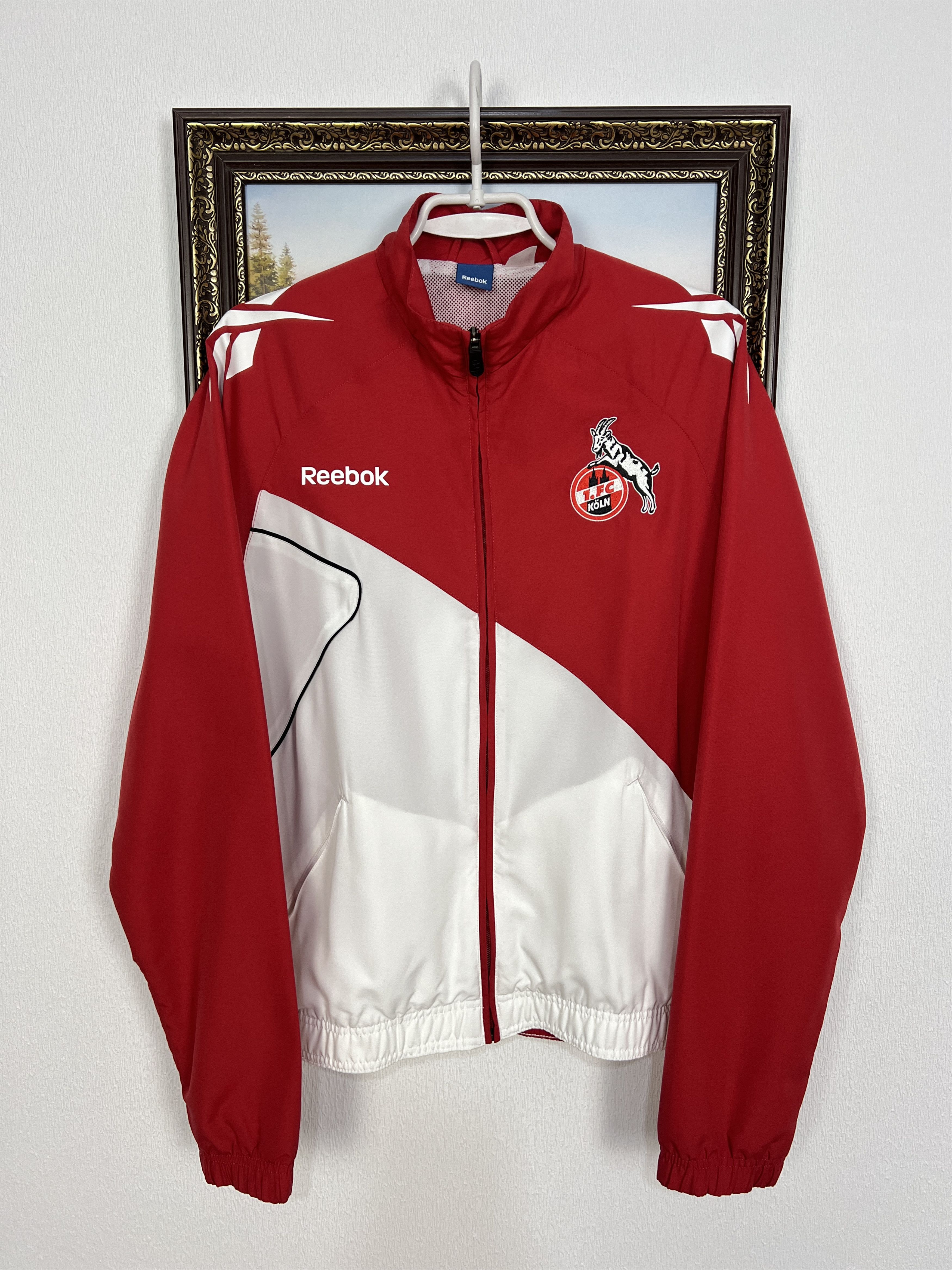 Reebok Vintage FC Koln Football Jacket Soccer Track Top Zip Rare Size US M / EU 48-50 / 2 - 1 Thumbnail