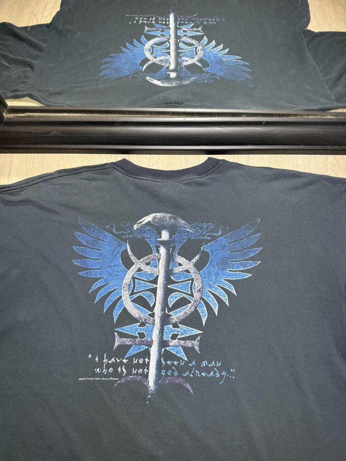 Band Tees × Vintage Vintage / Y2K Rare 2000s Behemoth Demigod Heavy Tour Shirt Size US XXL / EU 58 / 5 - 2 Thumbnail