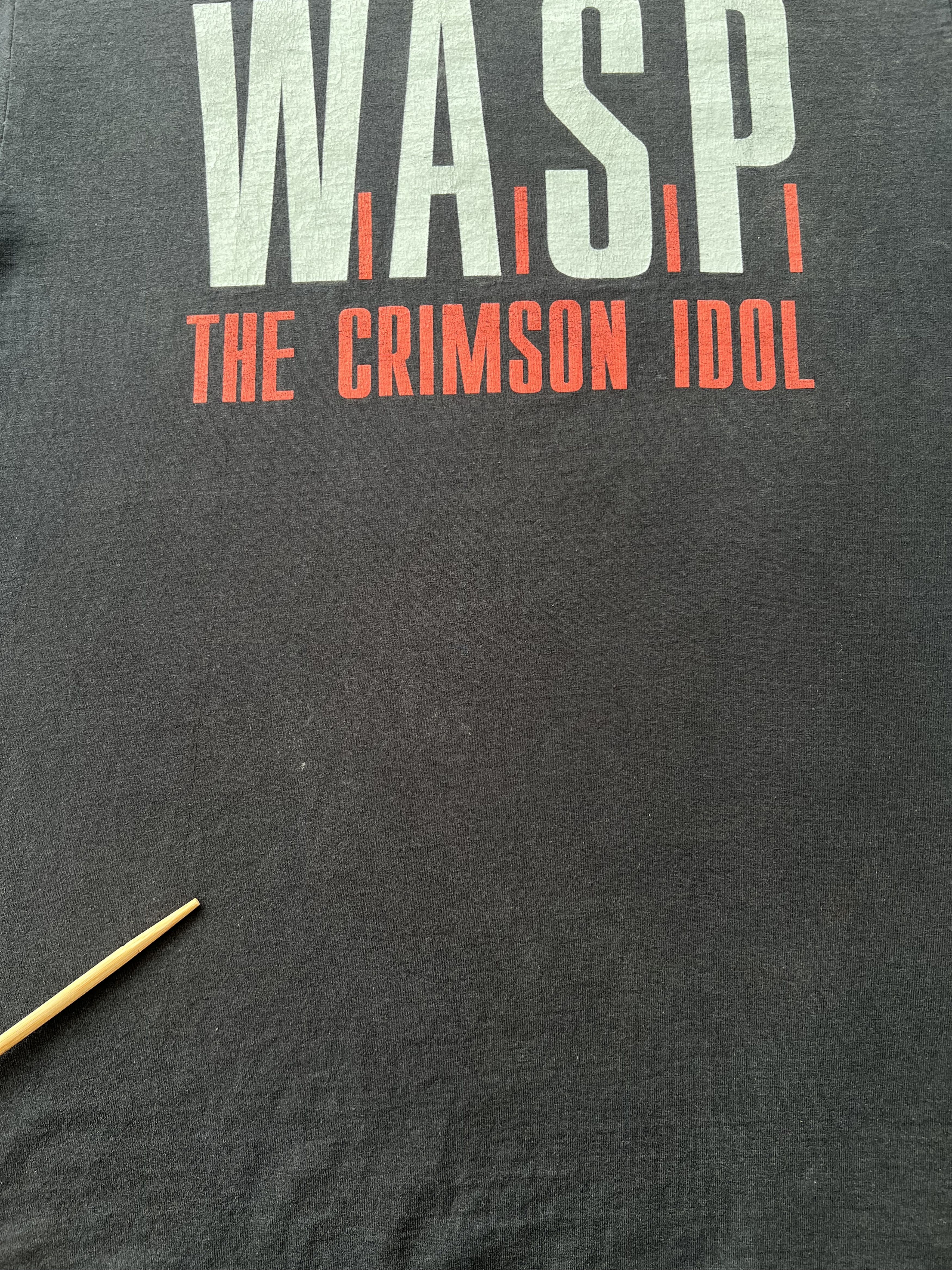 Band Tees Vintage 2000s W.A.S.P. WASP Jesus Heavy Metal Band T-shirt Size US M / EU 48-50 / 2 - 19 Thumbnail