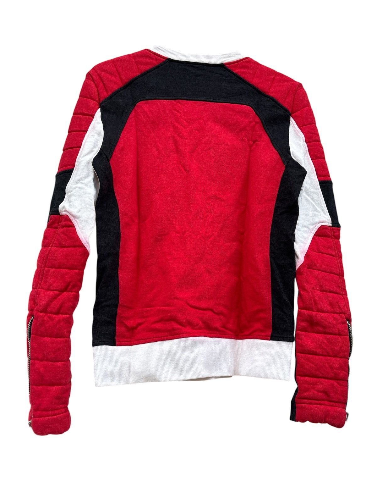 Balmain SS15 Post Decarnin Runway Biker Sweater Size US S / EU 44-46 / 1 - 4 Thumbnail