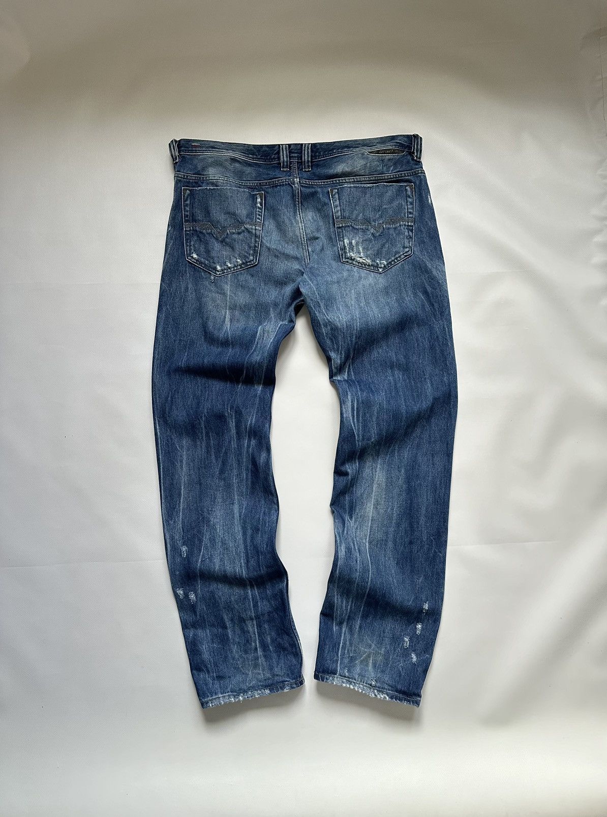 Diesel Y2K Distressed Diesel Jeans Baggy Size US 36 / EU 52 - 9 Thumbnail