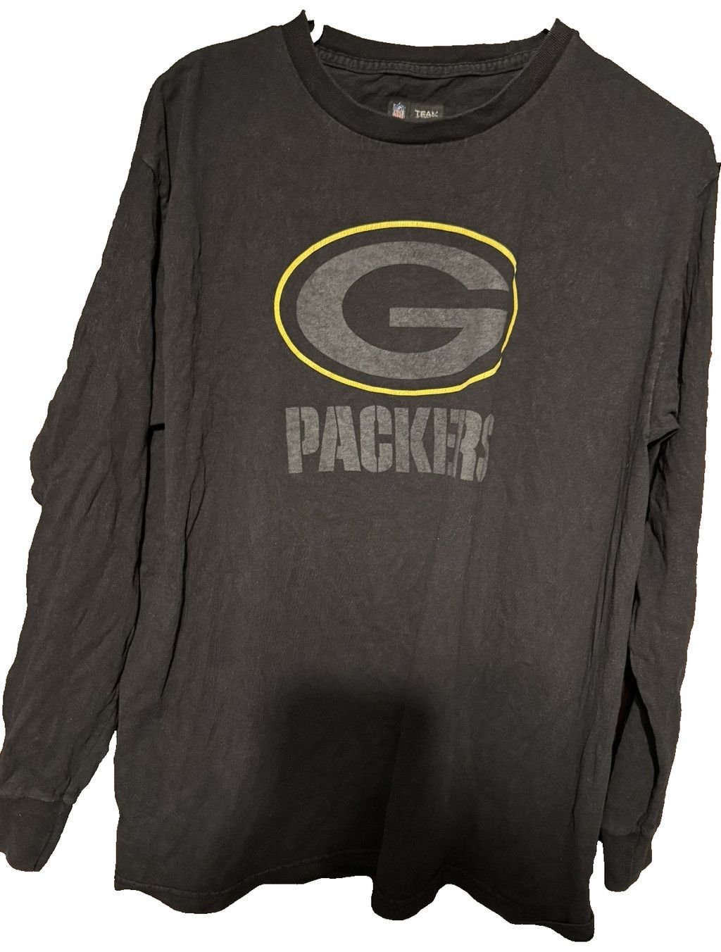 The Unbranded Brand Green Bay Packers Long Sleeve t-shirt Men's M Black Size US M / EU 48-50 / 2 - 1 Thumbnail