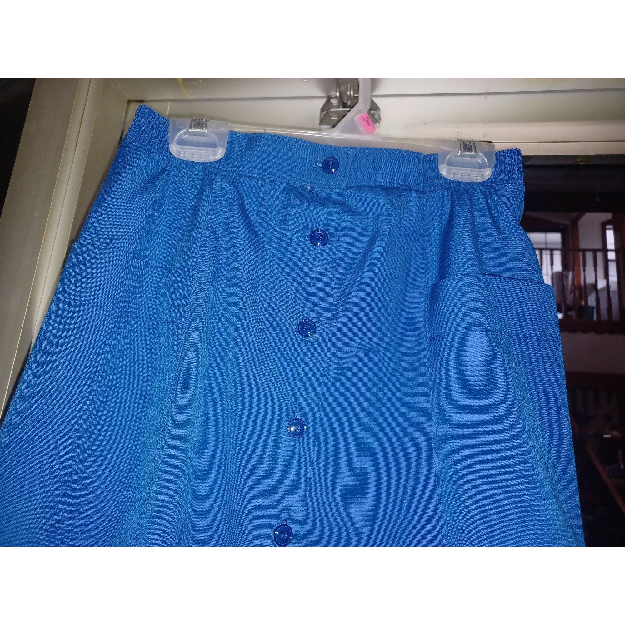 Other Koret Petites Women's Skirt Sz 4P Royal Blue Size 27" / US 4 / IT 40 - 3 Thumbnail