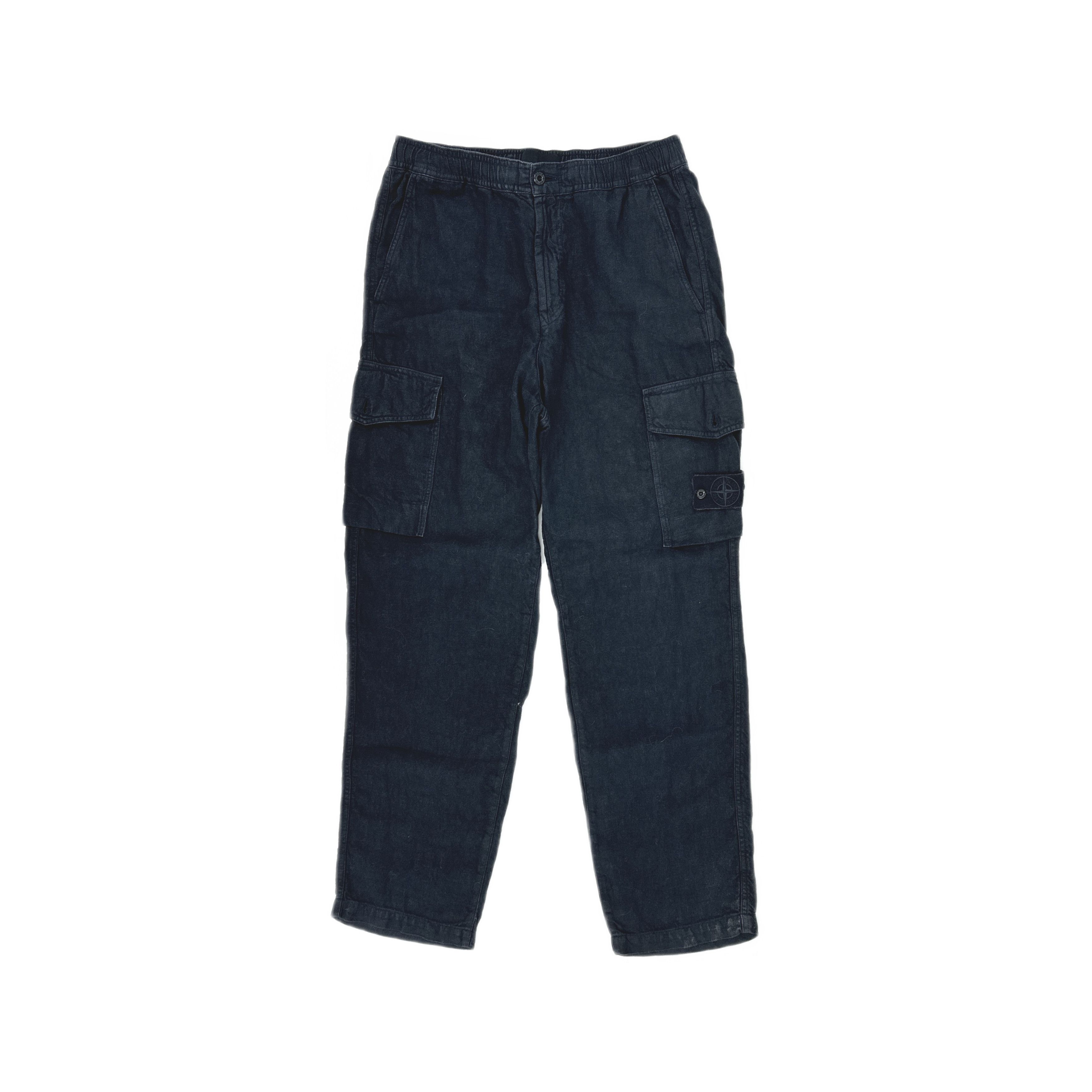 Stone Island Stone Island Linen Cargo Pants Size 32 Size US 32 / EU 48 - 1 Thumbnail