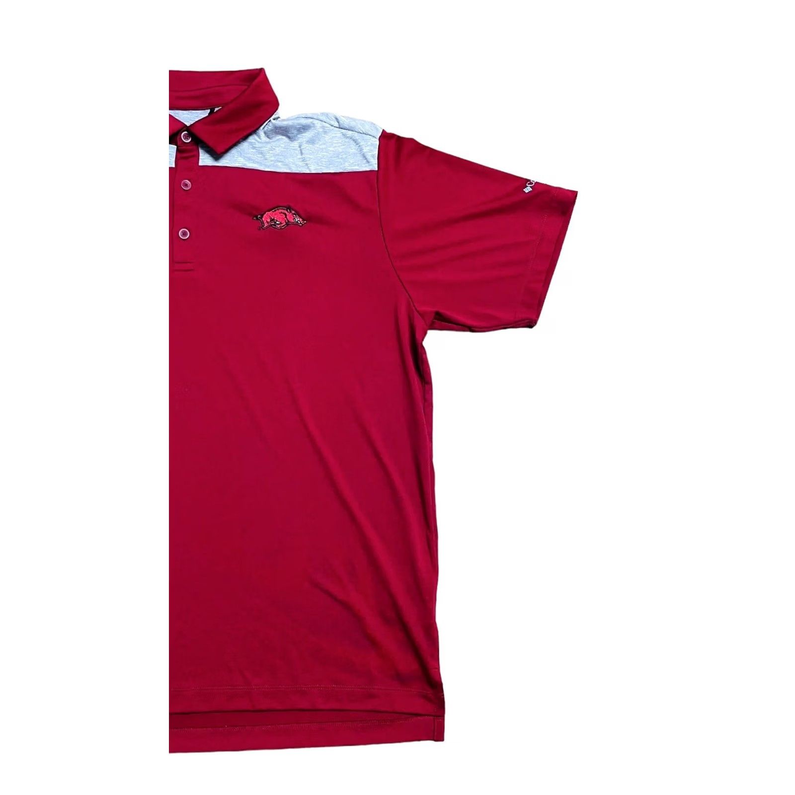 Vintage Columbia Polo Shirt Men XL Red Short Sleeve Knit Breaststroke Logo Golf Breathable Lightweight Regular Polo Size US XL / EU 56 / 4 - 3 Thumbnail