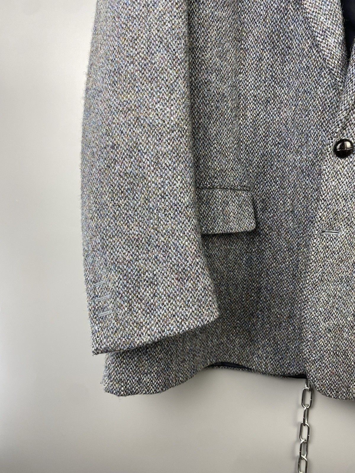Harris Tweed Vintage Harris Tweed Pure Wool Blazer Jacket Size 42L - 8 Thumbnail