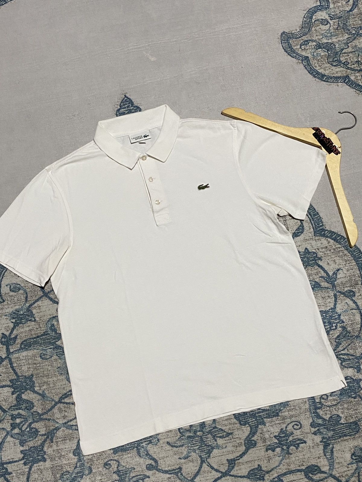 Lacoste Poloshirt Lacoste Size US L / EU 52-54 / 3 - 3 Thumbnail