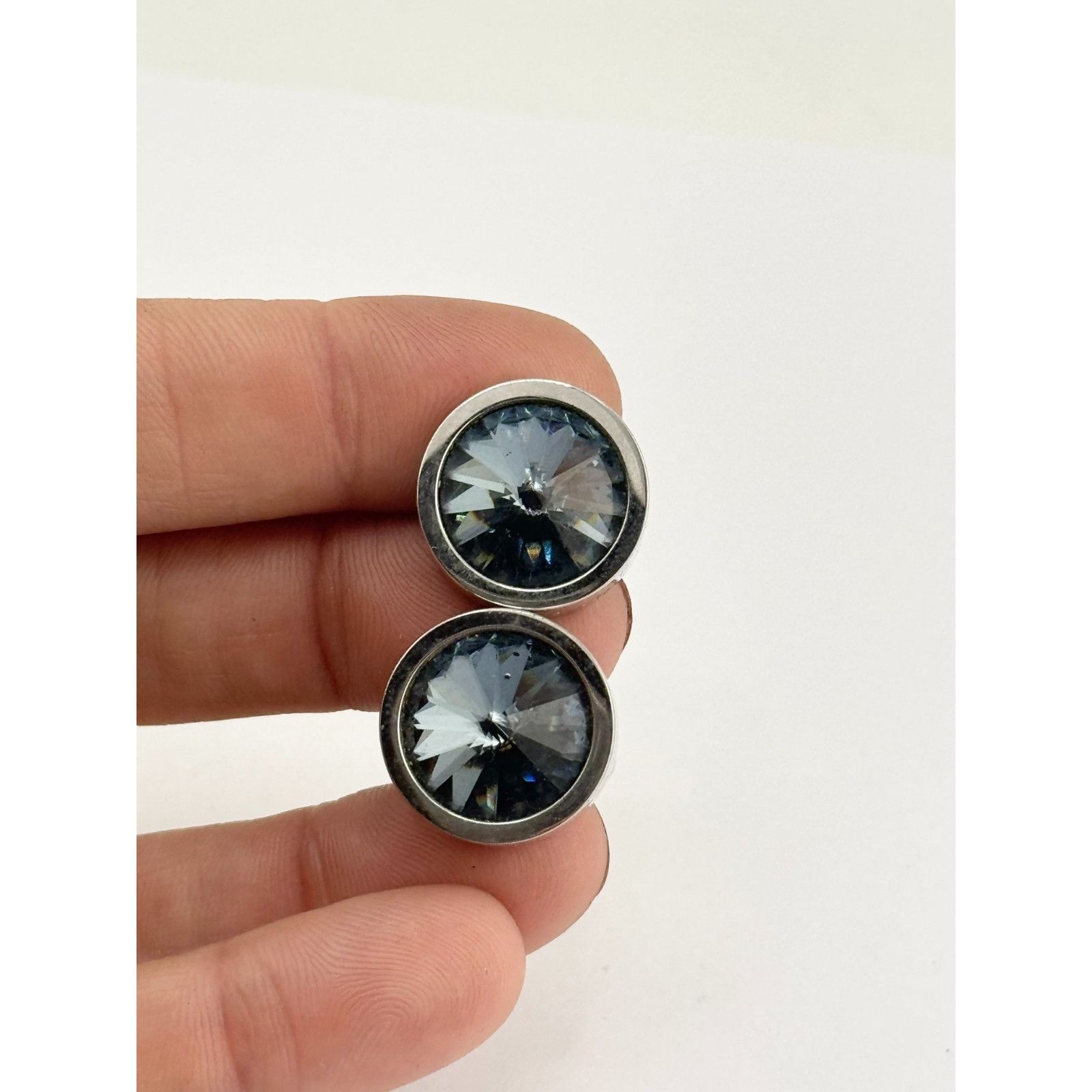 Vintage Vintage Hickok inverted glass stone cufflinks Size ONE SIZE - 4 Thumbnail