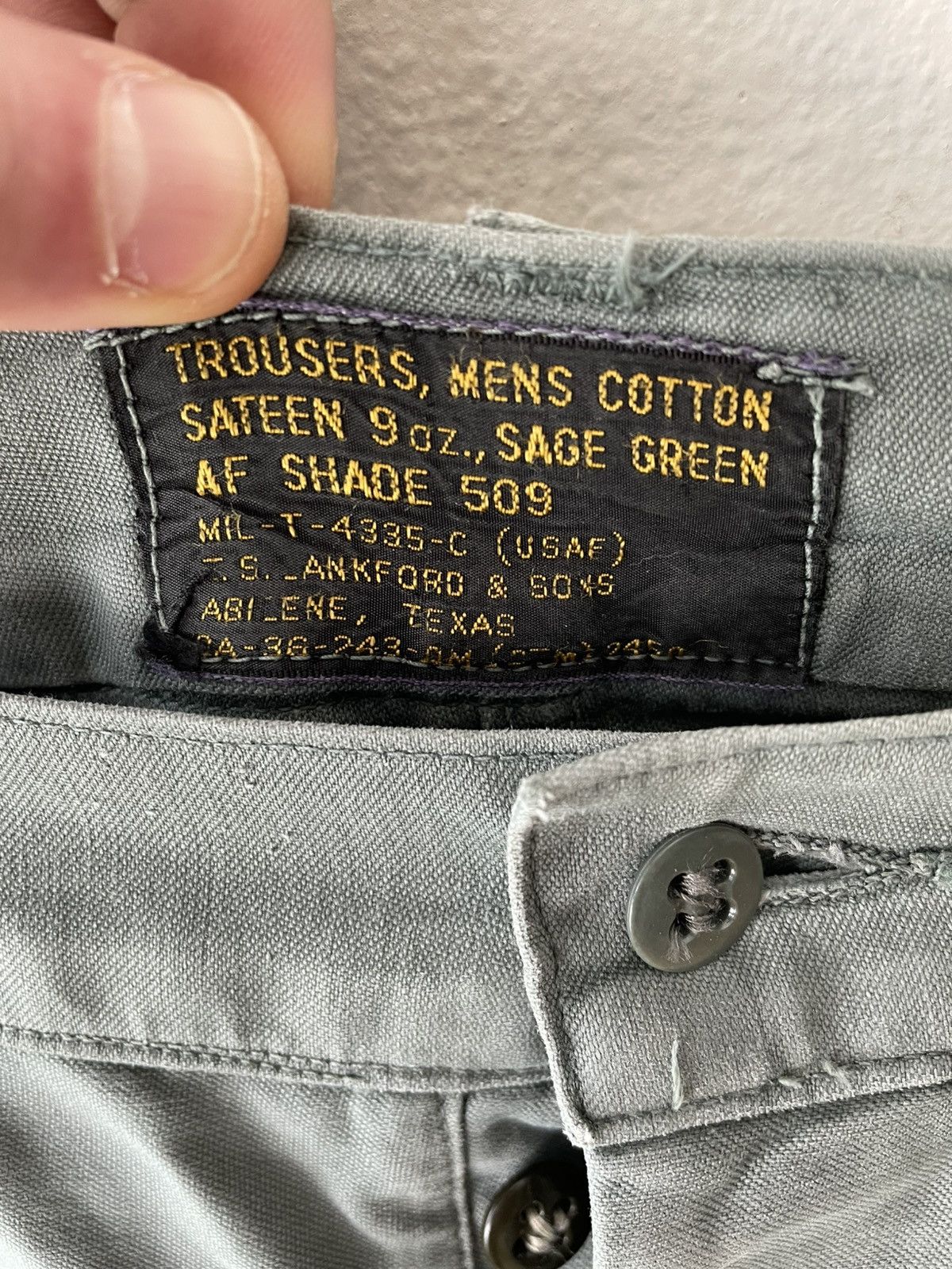 Vintage OG 509 usaf mechanics trouser Size US 30 / EU 46 - 7 Thumbnail