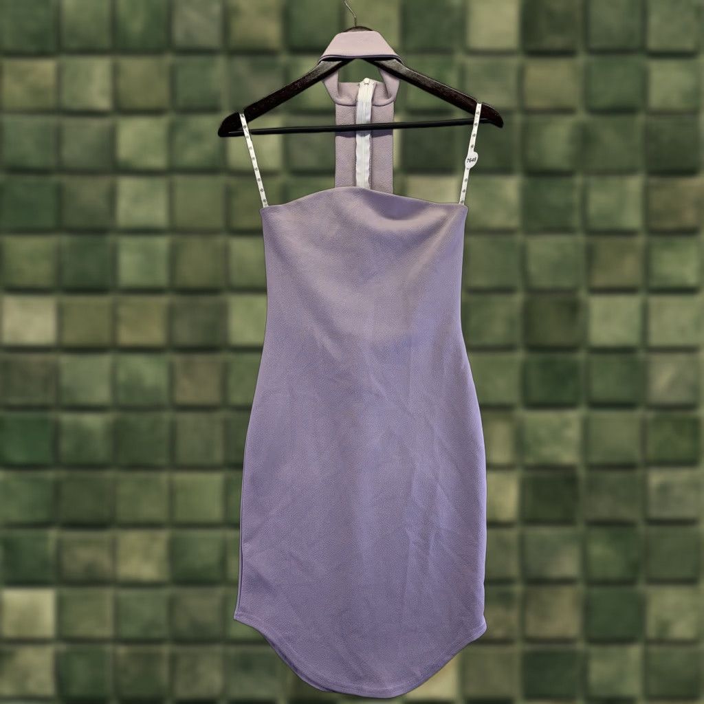 Missguided Missguided Dress Womens Halter Neck Strapless Purple Mauve Size 2 NWT-7648 Size XS / US 0-2 / IT 36-38 - 1 Thumbnail