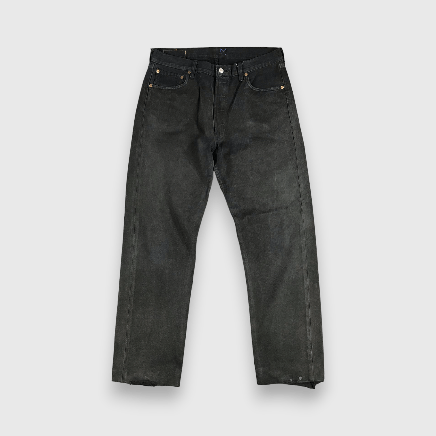 Levi's Vintage 90s Distress Levis 501 Jeans-J1428 Size US 35 - 1 Thumbnail
