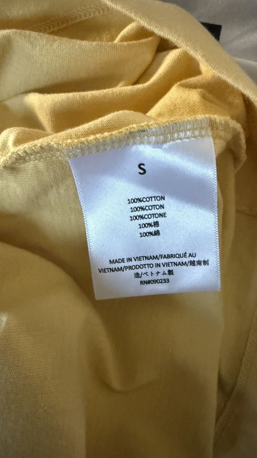 Fear of God Fear of God Essentials - Yellow - Sz. M - Exc. Cond Size US S / EU 44-46 / 1 - 4 Thumbnail