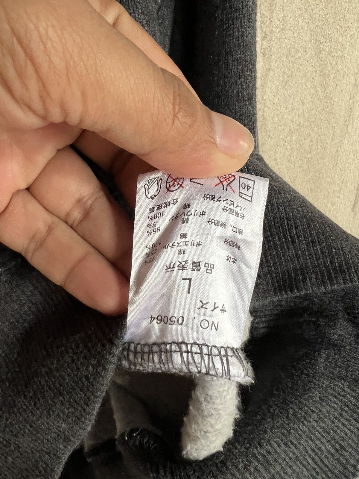Yohji Yamamoto Y’sAccs Plain Sweatshirt Size US L / EU 52-54 / 3 - 5 Thumbnail