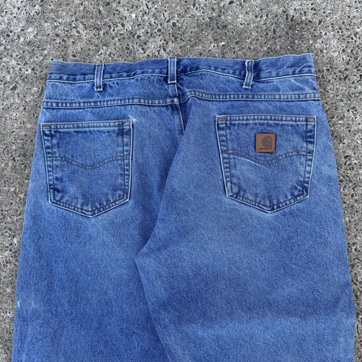 Carhartt × Vintage Crazy Vintage Y2K Carhartt Relaxed Fit Jeans 40x30 Denim Size US 40 / EU 56 - 3 Thumbnail