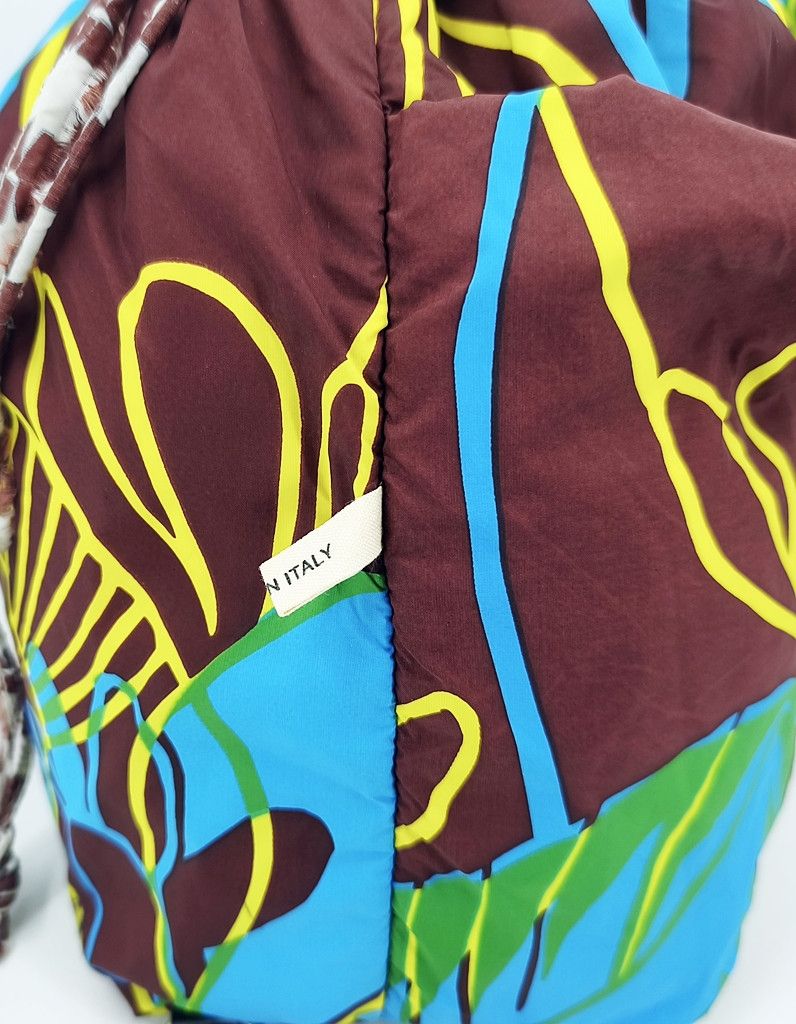 Marni MARNI reversible nylon floral drawstring backpack Size ONE SIZE - 3 Thumbnail