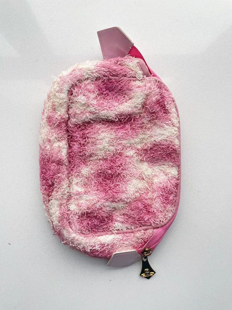 Vivienne Westwood Vivienne Westwood 90S Pink Leopard Towel Bag 2504-Nextarrow Size ONE SIZE - 4 Thumbnail