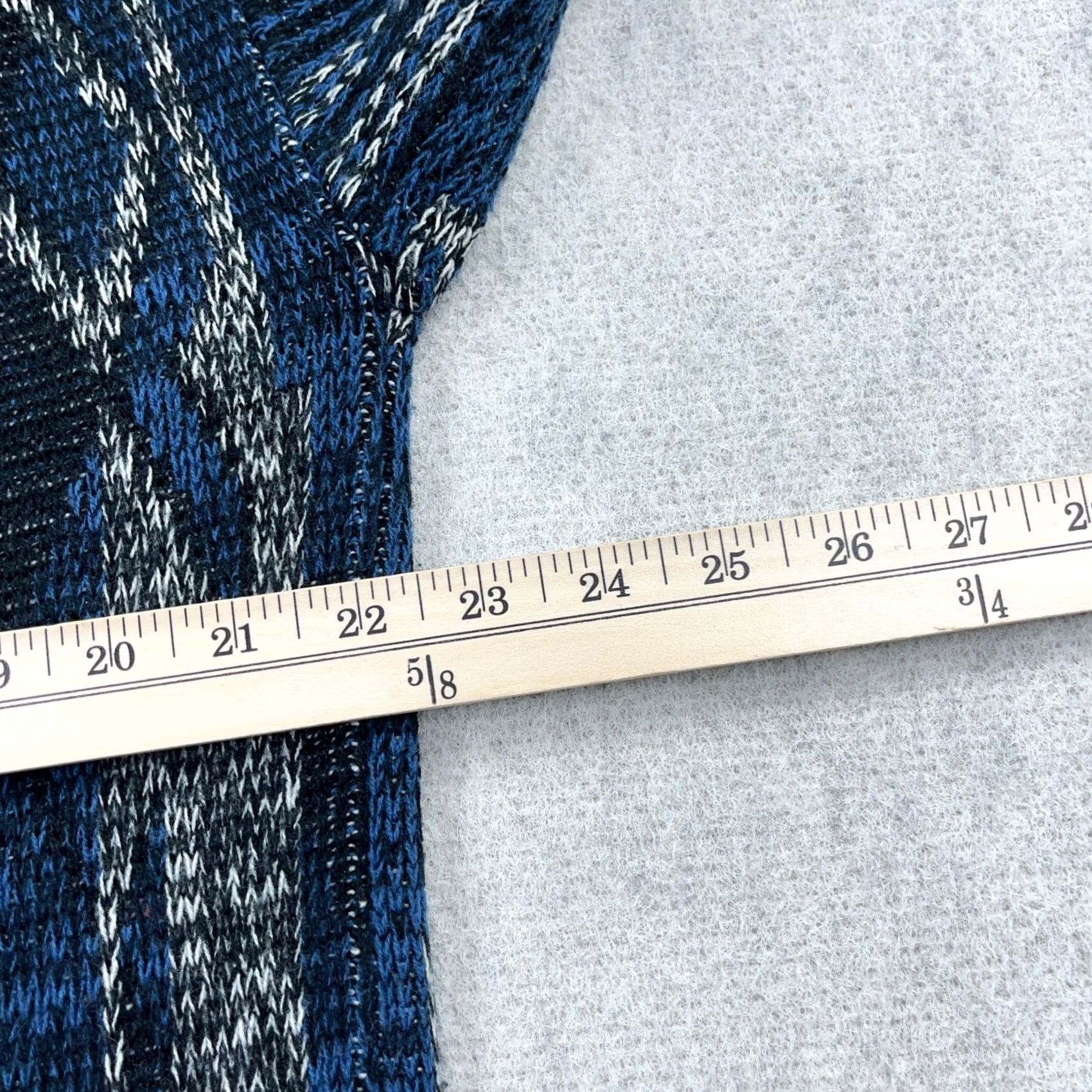Vintage VINTAGE Grandpa Sweater Mens Large Blue Black Geometric Crewneck 80s 90s Cosby Size US L / EU 52-54 / 3 - 7 Thumbnail