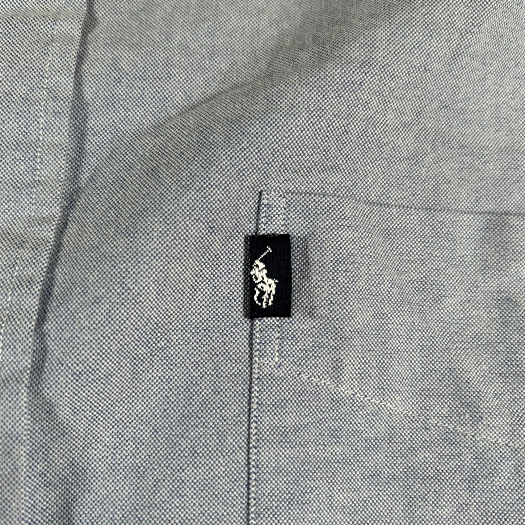 Ralph Lauren Ralph Lauren Shirt Mens XL Light Blue Blaire Fit Logo Pleated Button Down Casual Size US XL / EU 56 / 4 - 4 Thumbnail