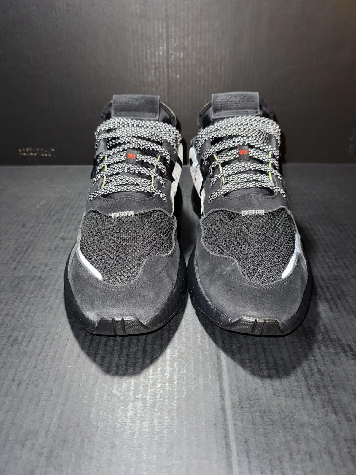 Adidas Adidas Men's 3M x Nite Jogger Core Black - EE5884 - Sz 12.5 Size US 12.5 / EU 45-46 - 3 Thumbnail