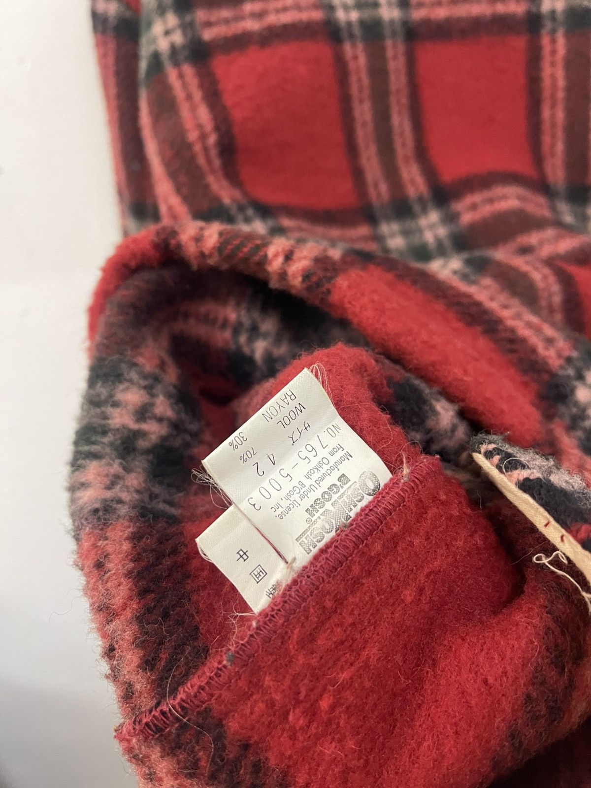 Oshkosh Vintage Buffalo plaid OshKosh B’GOSH wool flannel Jacket Size US L / EU 52-54 / 3 - 9 Thumbnail