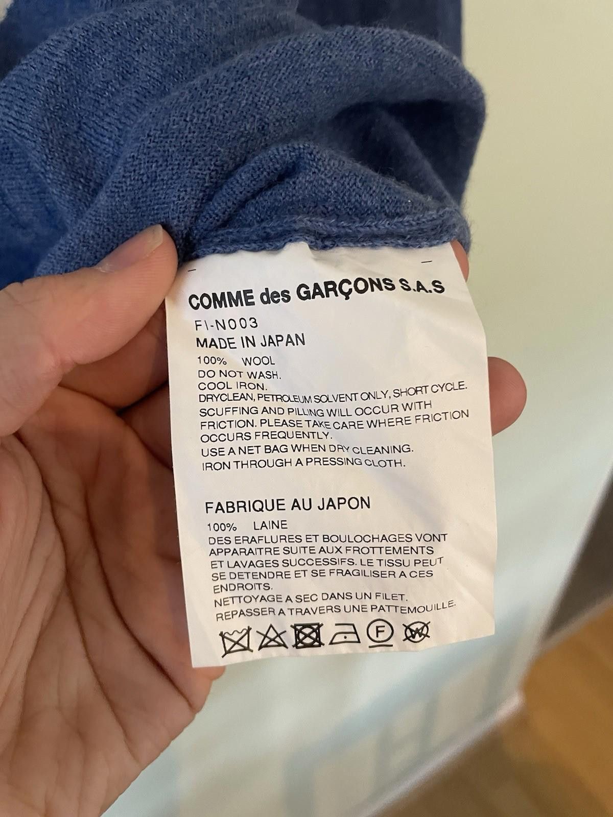 Comme des Garcons Comme De Garcons Shirt Wool Speech Bubble Jumper Women’s XL Size XL / US 12-14 / IT 48-50 - 6 Thumbnail
