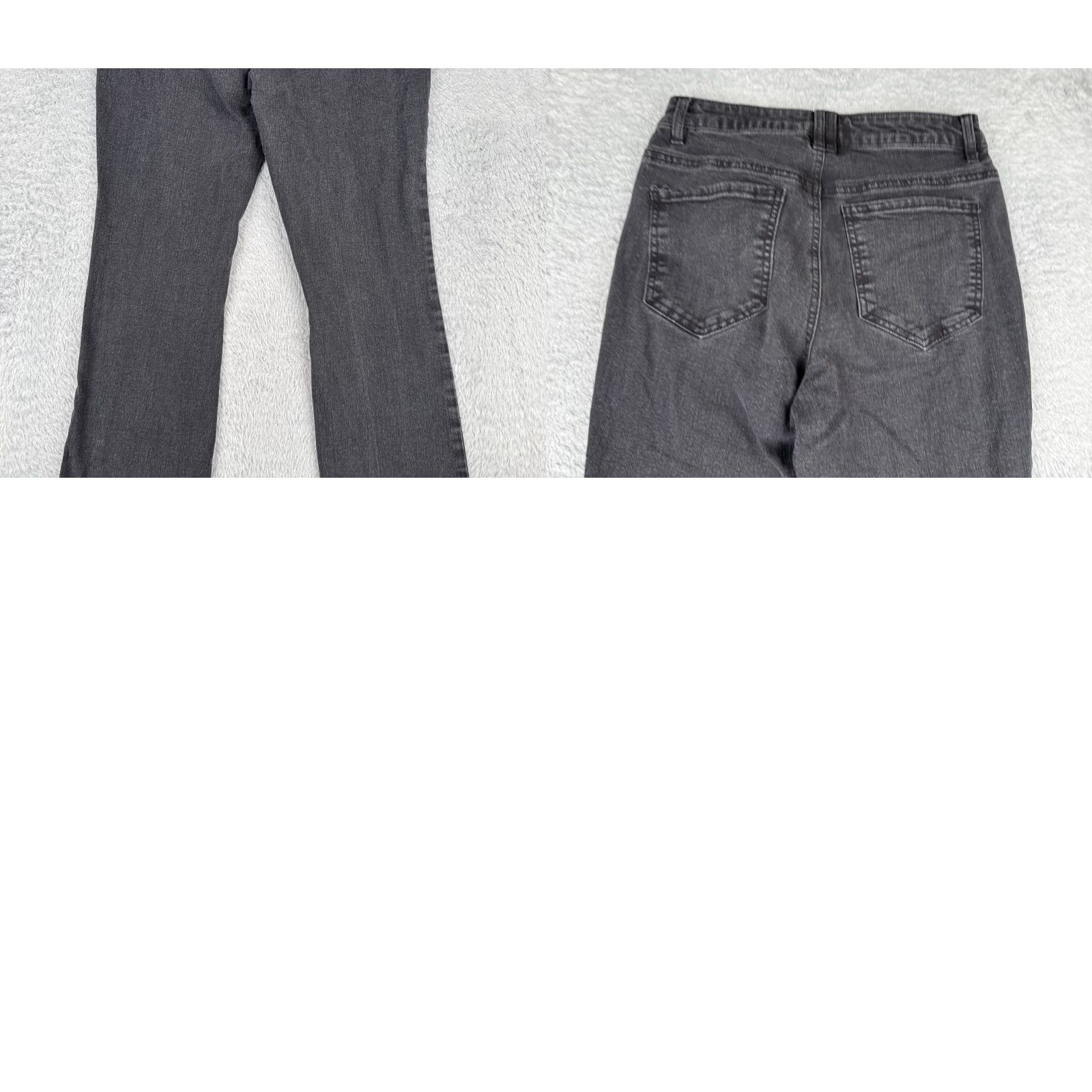 Vintage Blue Spice Jeans Women Bootcut Jeans 27x31 Black Mid Stretch 5-Pocket Denim Cotton Blend Juniors 9 Size 30" / US 8 / IT 44 - 10 Thumbnail