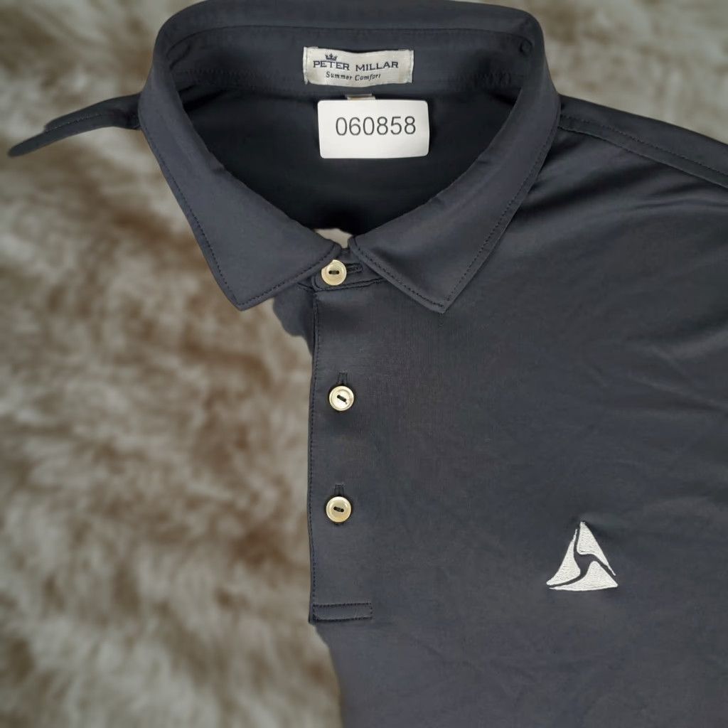 Peter Millar Peter Millar Polo Shirt Mens Large Gray Summer Comfort Golf Short Sleeve Polo Shirt Mens Large Gray Summer Comfort Golf Short Sleeve Size US L / EU 52-54 / 3 - 1 Thumbnail