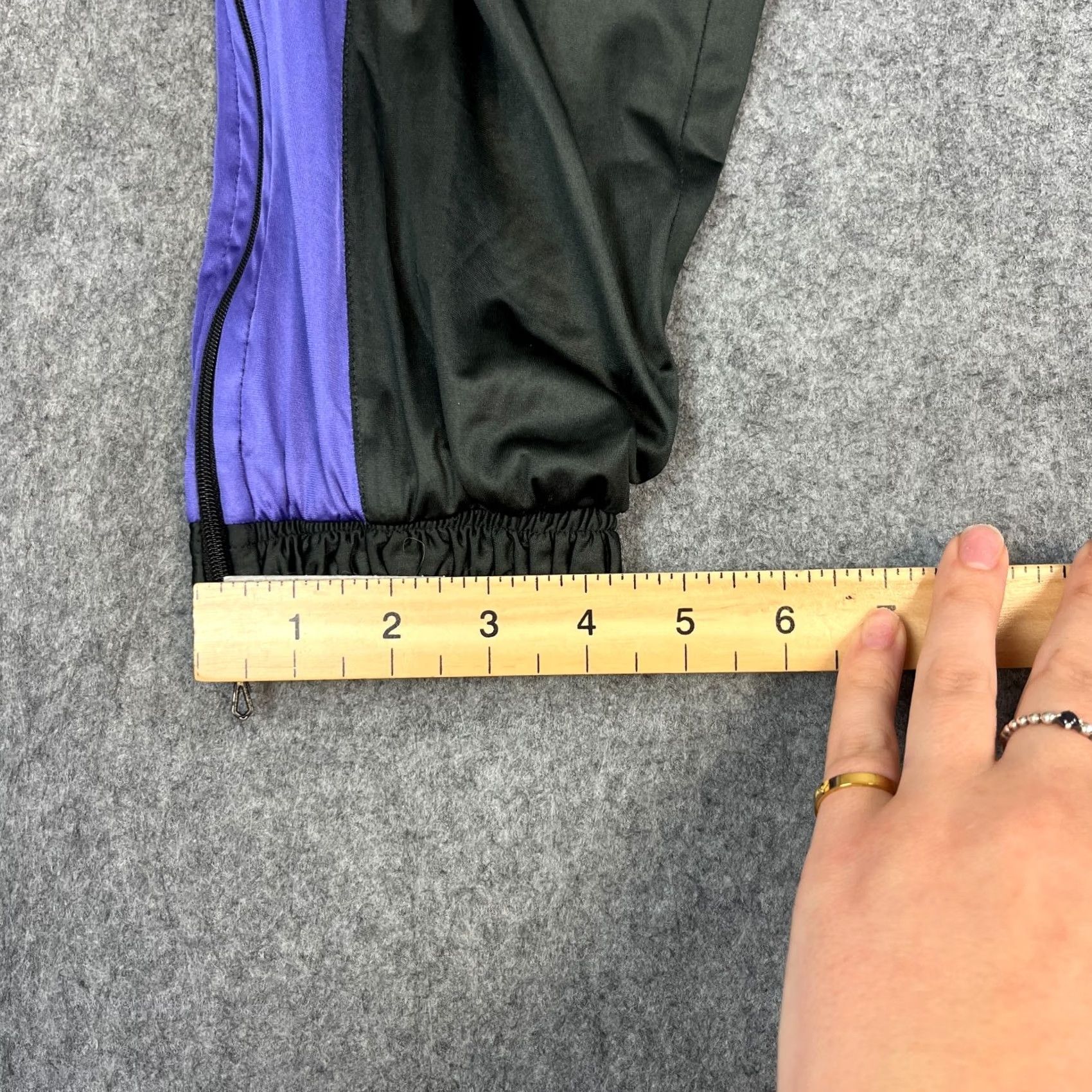 Adidas Vintage Adidas Mens Tracksuit Bottoms Pants Sweat Joggers S Black Retro Festival Size 36R - 3 Thumbnail