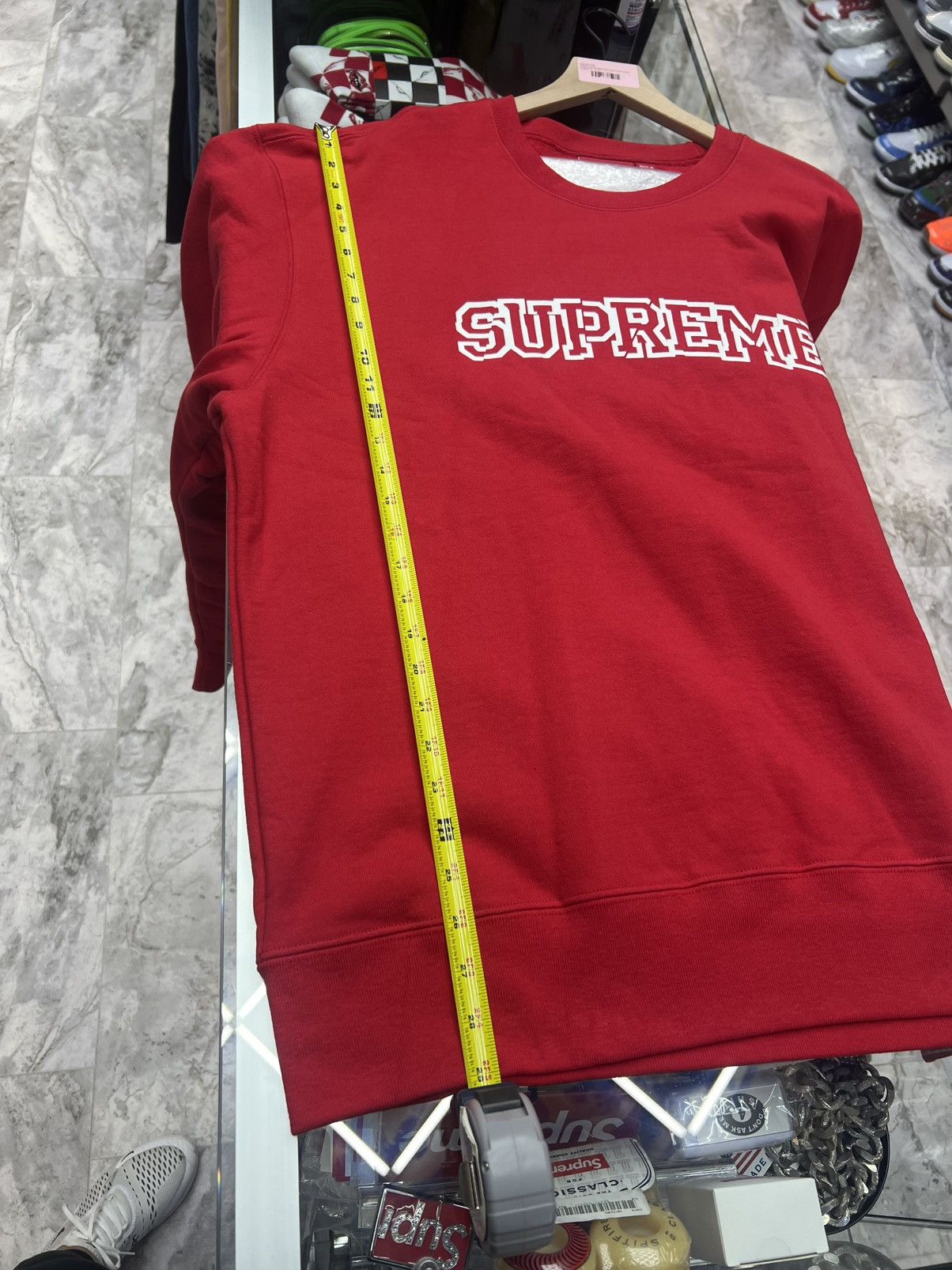 Supreme Supreme Shattered Logo Crewneck Size US XL / EU 56 / 4 - 14 Thumbnail