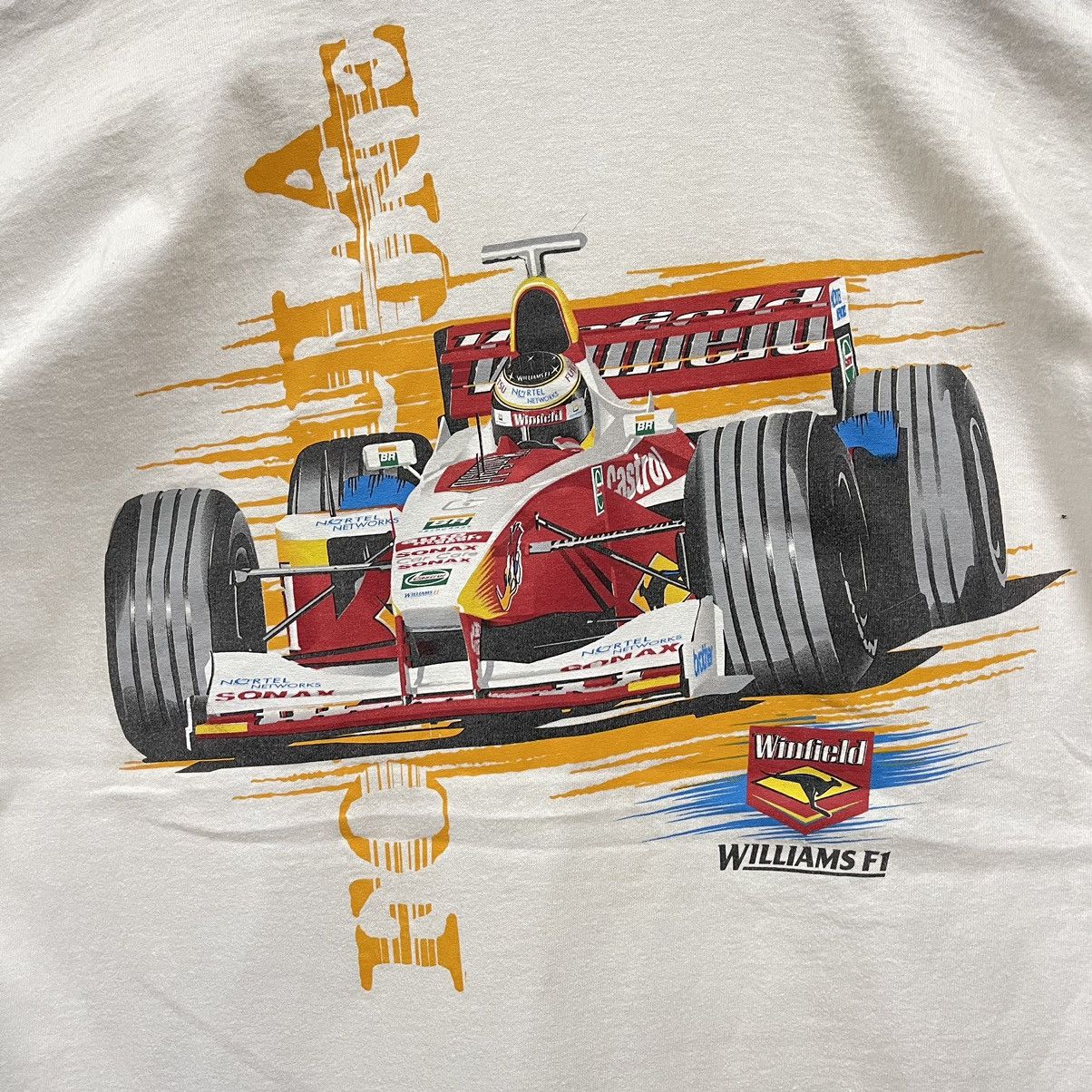 Formula 1 Vintage 90s Williams F1 windfield tshirt Size US M / EU 48-50 / 2 - 4 Thumbnail