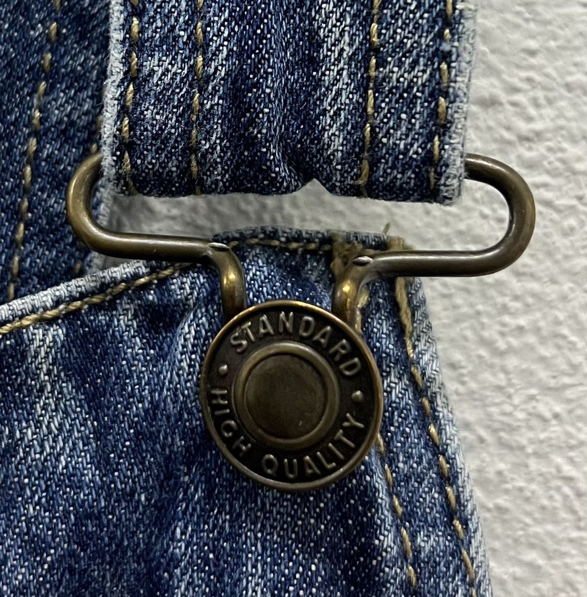 Japanese Brand × Vintage Vintage Indigo Junction Denim Overalls – Made in Japan Size US 36 / EU 52 - 5 Thumbnail
