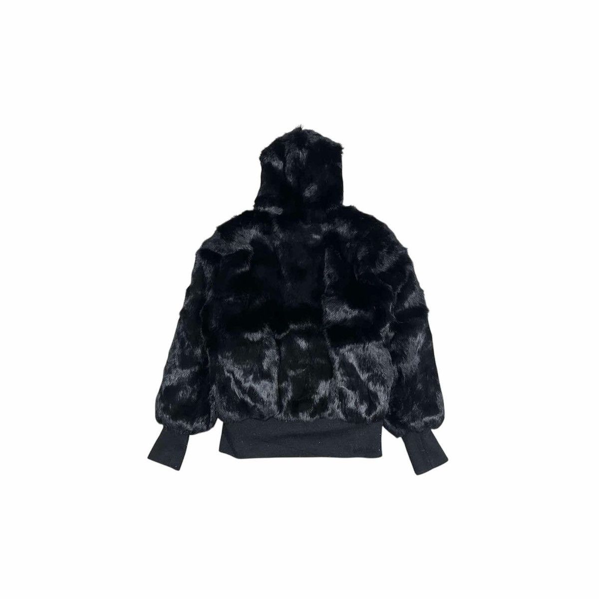 Japanese Brand 🔥Sick Y2K Japanese Rabbit Fur Zip Hoodie Jacket Bomber Size US L / EU 52-54 / 3 - 10 Thumbnail