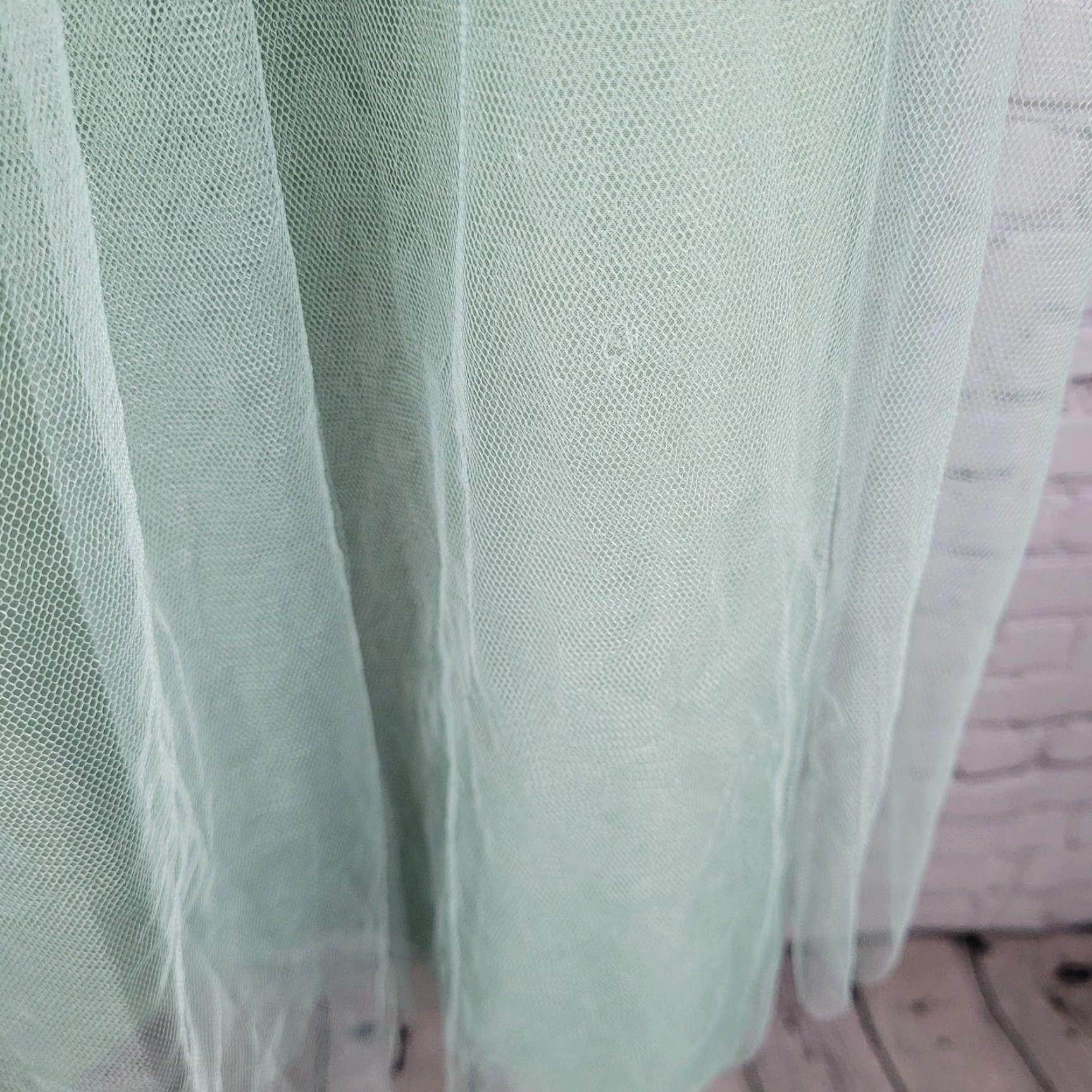 Vintage JENNY YOO Collection Green A-Line Maxi Skirt Size 0 Lined Womens Size 25" / US 0 / IT 36 - 4 Thumbnail