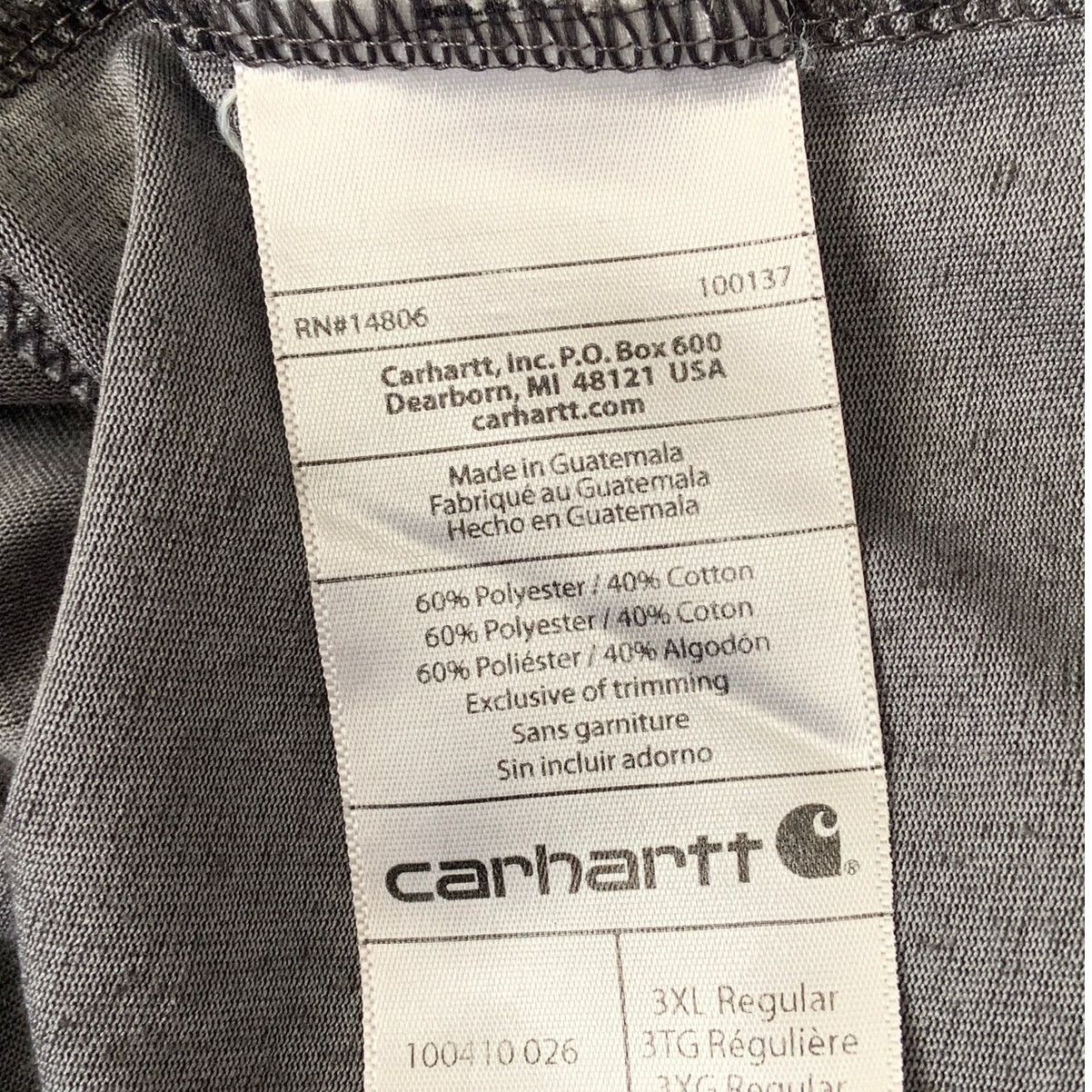 Carhartt Carhartt Force Men's 3XL Relaxed Fit Pocket T-shirt Gray Size US XXL / EU 58 / 5 - 6 Thumbnail