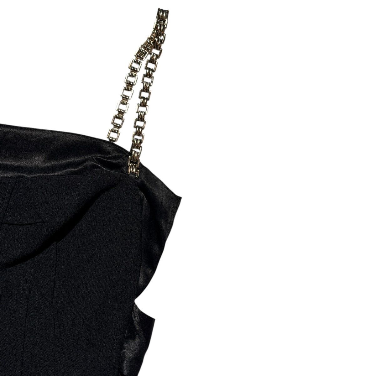 Dolce & Gabbana Archive Satin tie chan link dress Size XS / US 0-2 / IT 36-38 - 4 Thumbnail