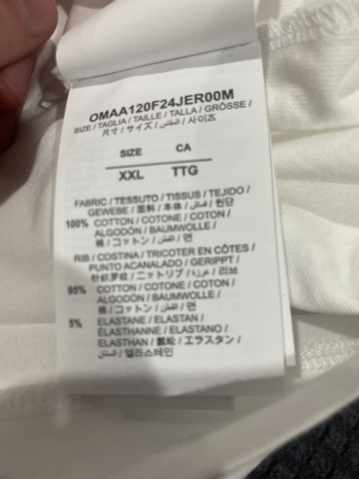 Off-White Off white college shirt brand new Size US XXL / EU 58 / 5 - 13 Thumbnail