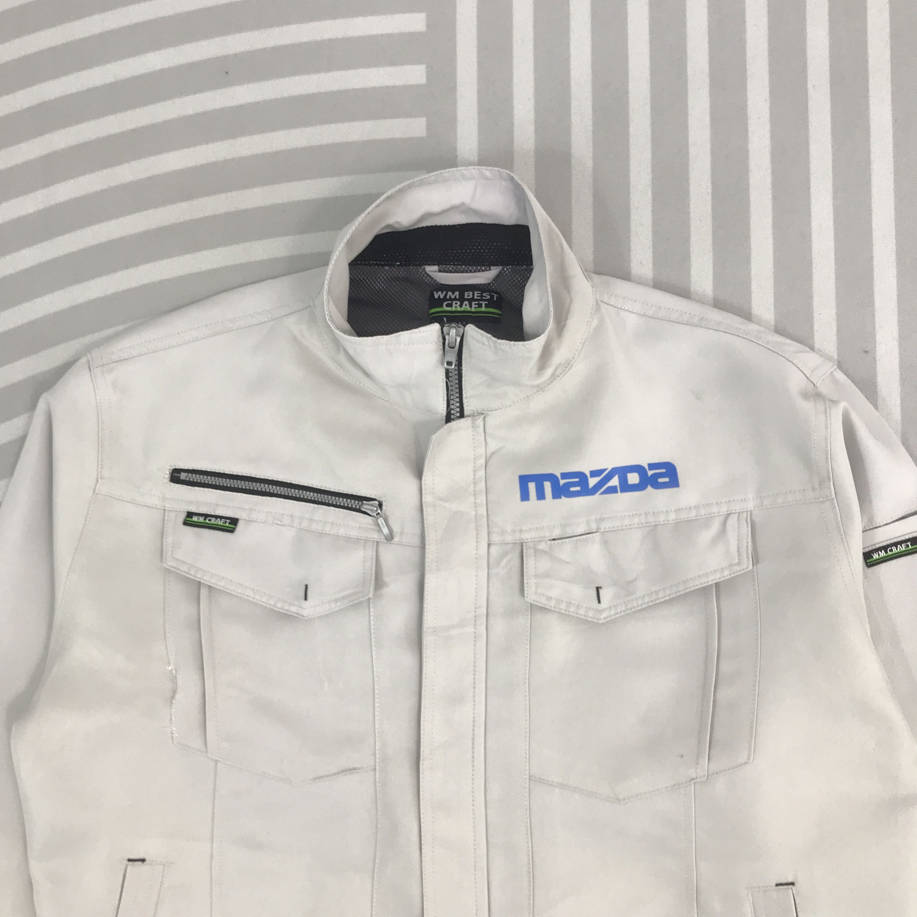 Japanese Brand × Vintage Vintage Mazda Racing Japan work uniform custom Jacket Size US L / EU 52-54 / 3 - 3 Thumbnail