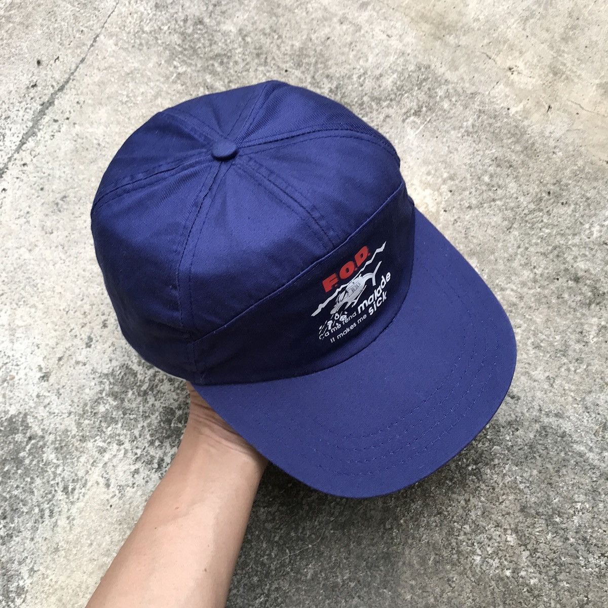 Vintage Rare Vintage F.O.D. Aviation Safety Cap - Made in Canada Size ONE SIZE - 2 Thumbnail
