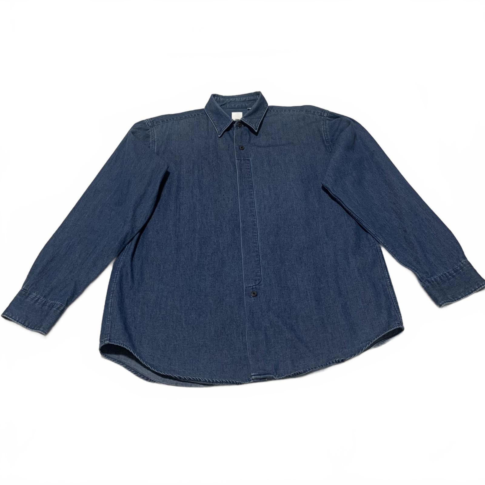 Other VTG 90s Bill Robinson Men's M Classic Denim Shirt Hong Kong Size US M / EU 48-50 / 2 - 1 Thumbnail