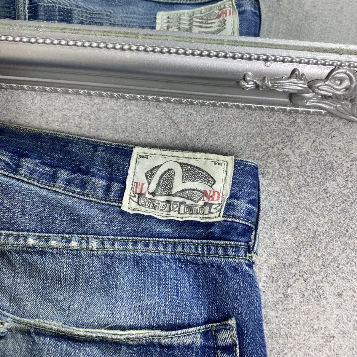 Evisu Vintage Evisu Puma Jeans Embroidered Pants Y2K Size US 32 / EU 48 - 5 Thumbnail