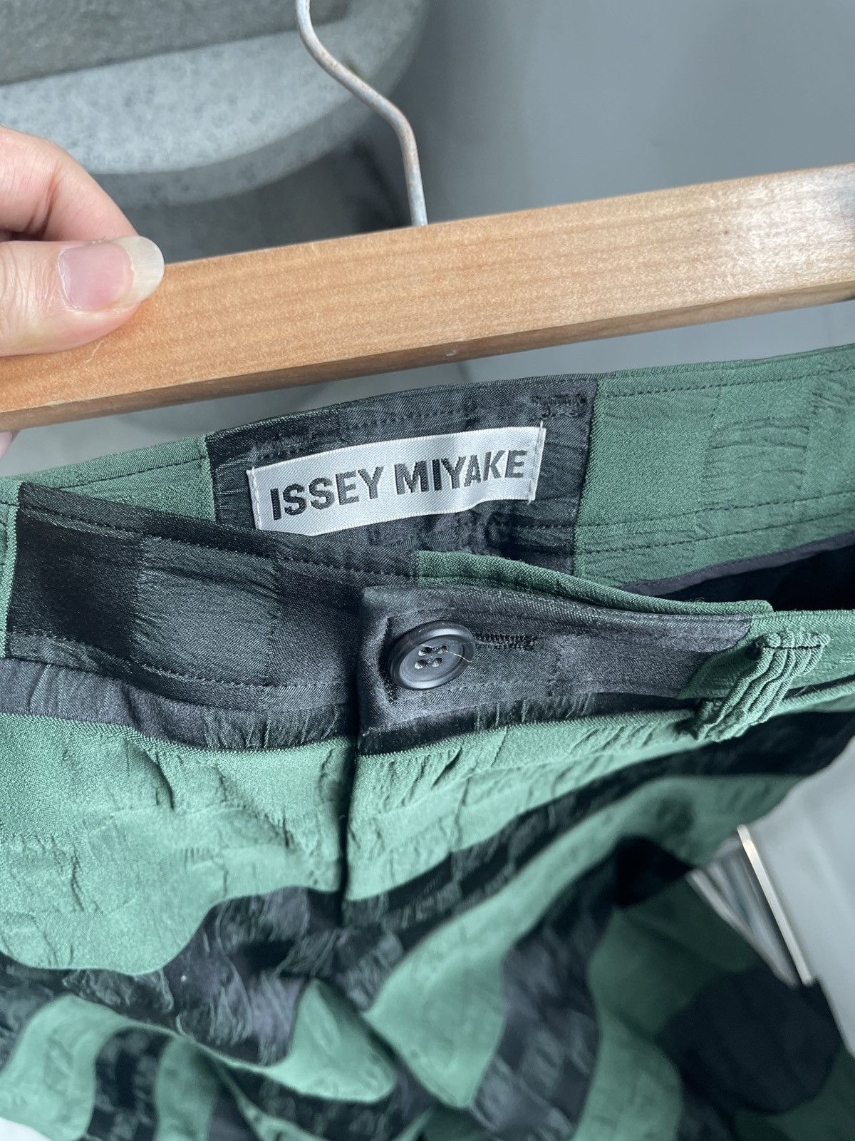 Issey Miyake Issey Miyake Striped Panel Pants Size US 32 / EU 48 - 6 Thumbnail