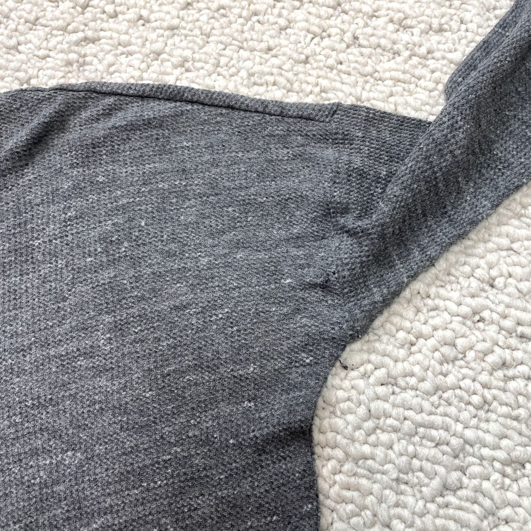 BCBGeneration BCBGeneration Shirt Womens Medium Gray Long Sleeve Soft Stretch Pullover Casual Size M / US 6-8 / IT 42-44 - 4 Thumbnail
