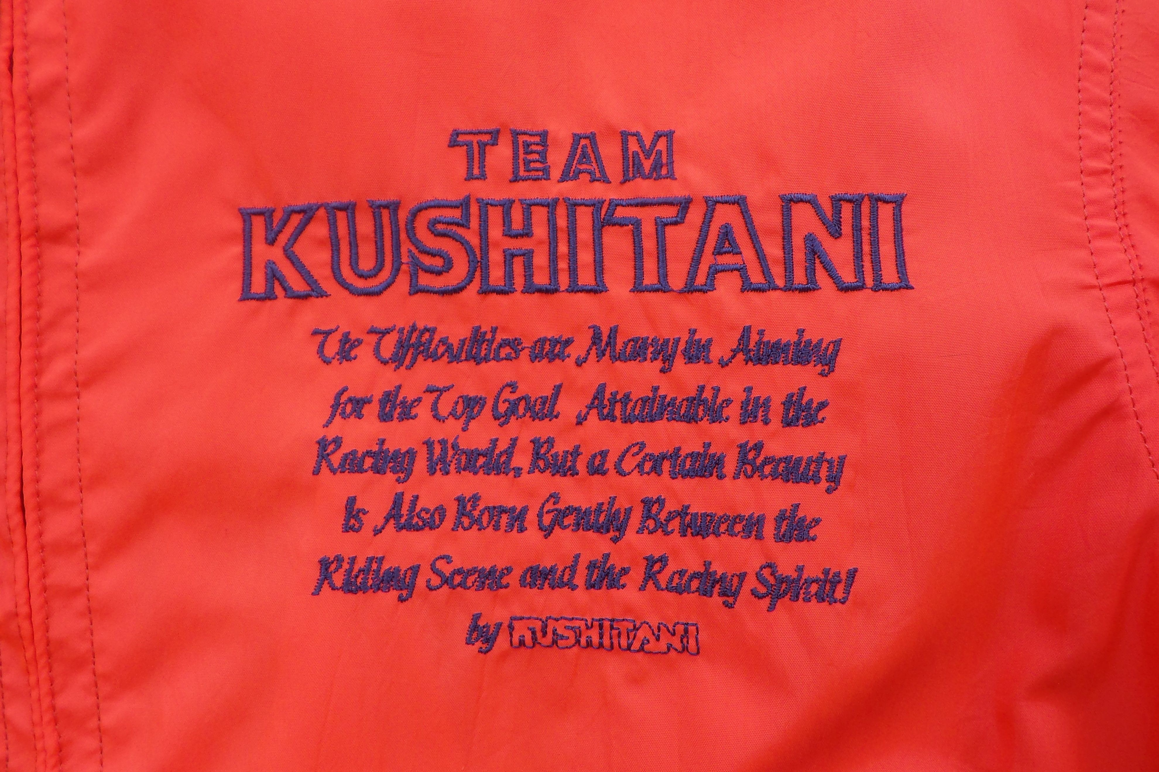 Japanese Brand Kushitani Hamamatsu Motorcycle Team Signed Jackets Size US L / EU 52-54 / 3 - 5 Thumbnail