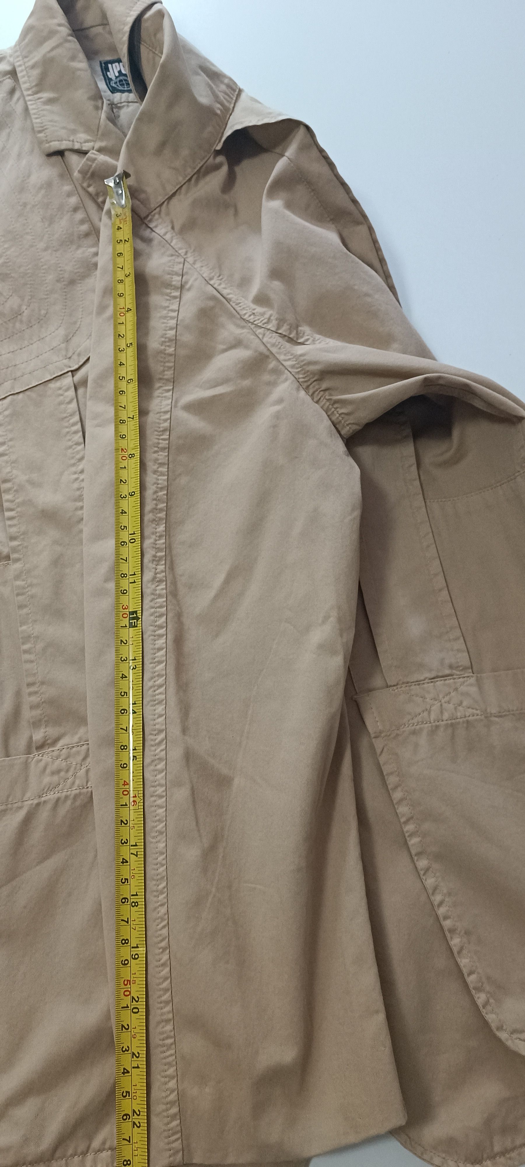 Jean Paul Gaultier SS2003 - Parachute light beige jacket Size US M / EU 48-50 / 2 - 25 Thumbnail