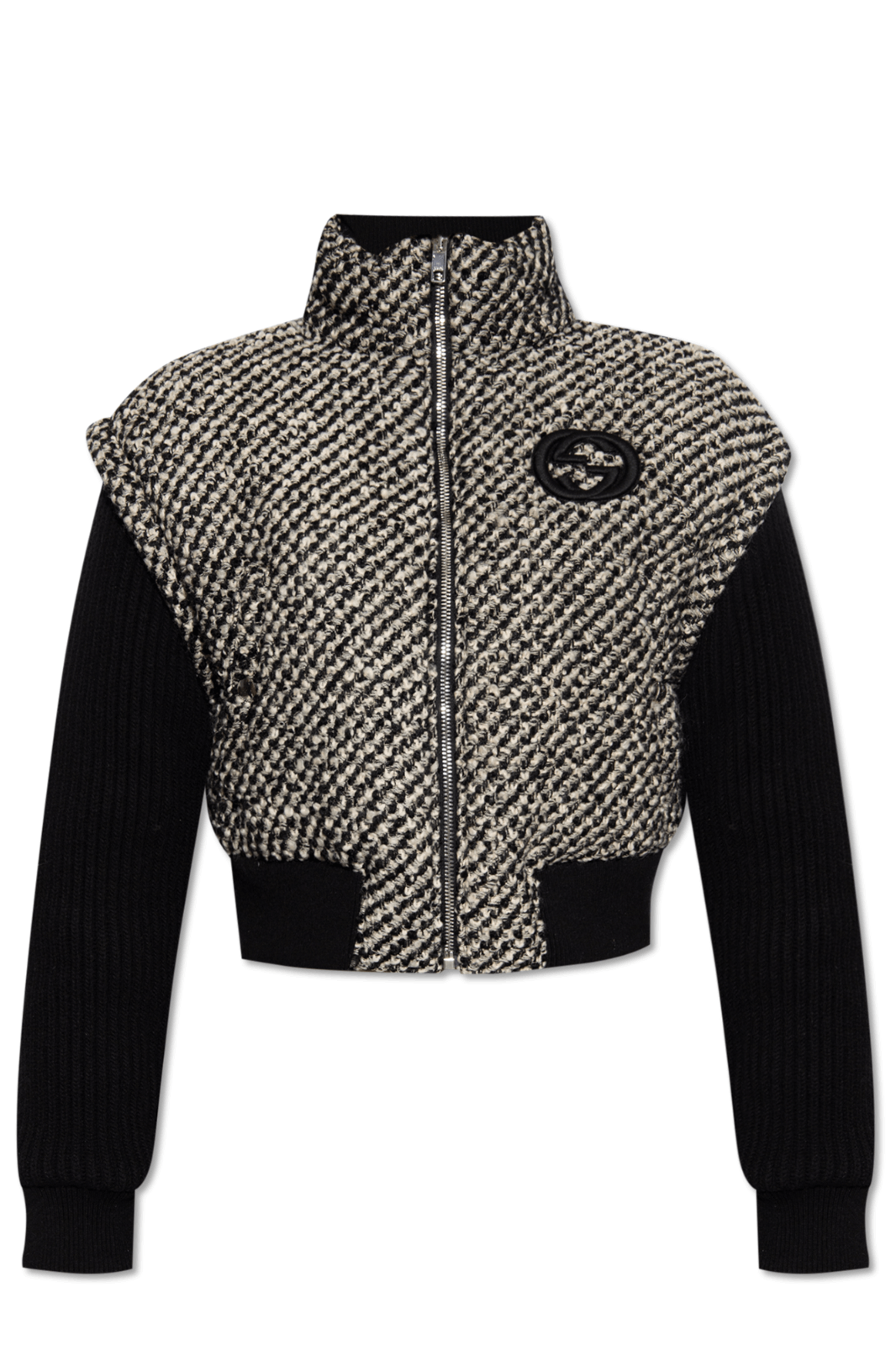 Gucci GUCCI B/W Interlocking G Wool Jacket New & Authentic Size ONE SIZE - 1 Thumbnail