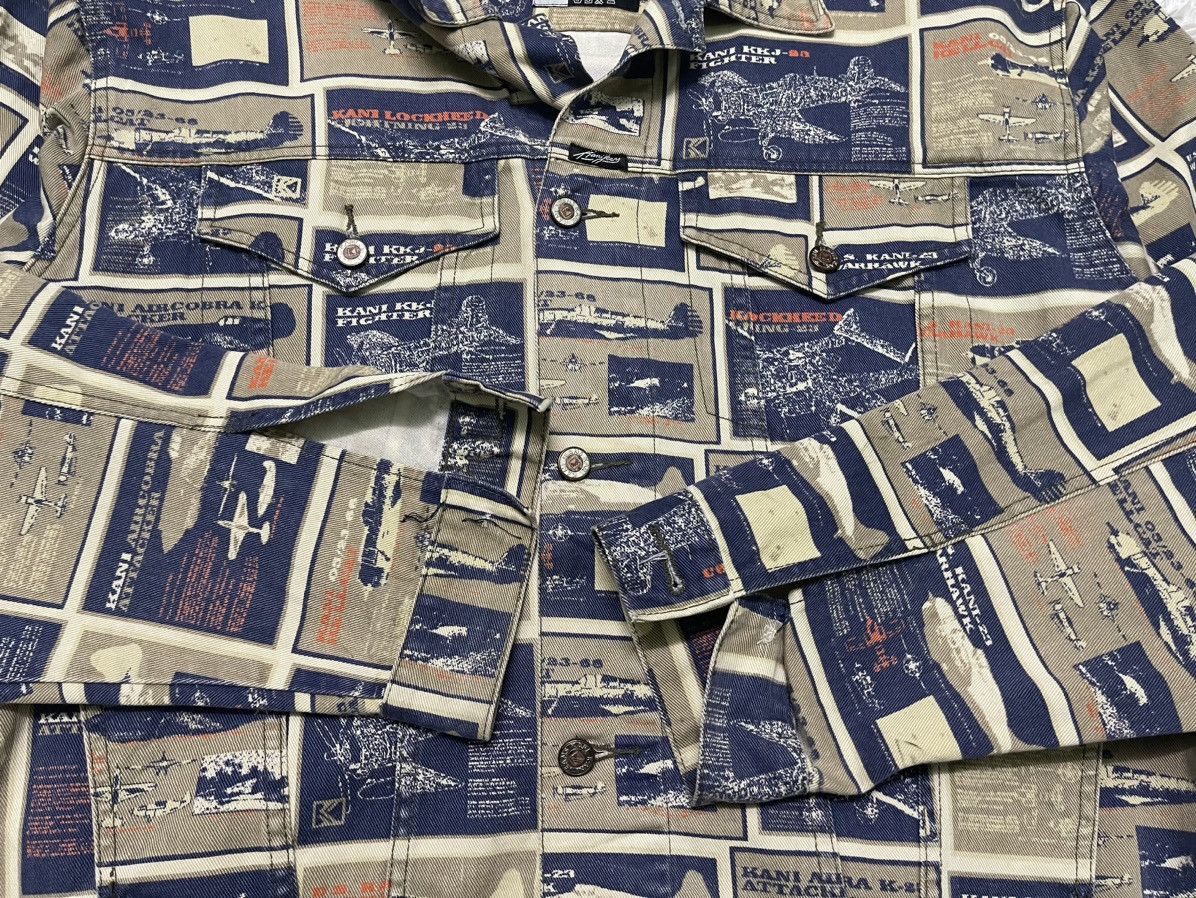 Karl Kani 90s KARL KANI DENIM JACKET FULLPRINT RARE DESIGN DISTRESSED Size US XL / EU 56 / 4 - 14 Thumbnail