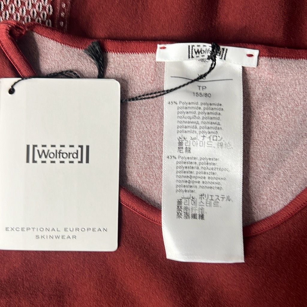 Wolford NWT Wolford Zen Shirt Short Sleeves Currant Xs Size XS / US 0-2 / IT 36-38 - 10 Thumbnail