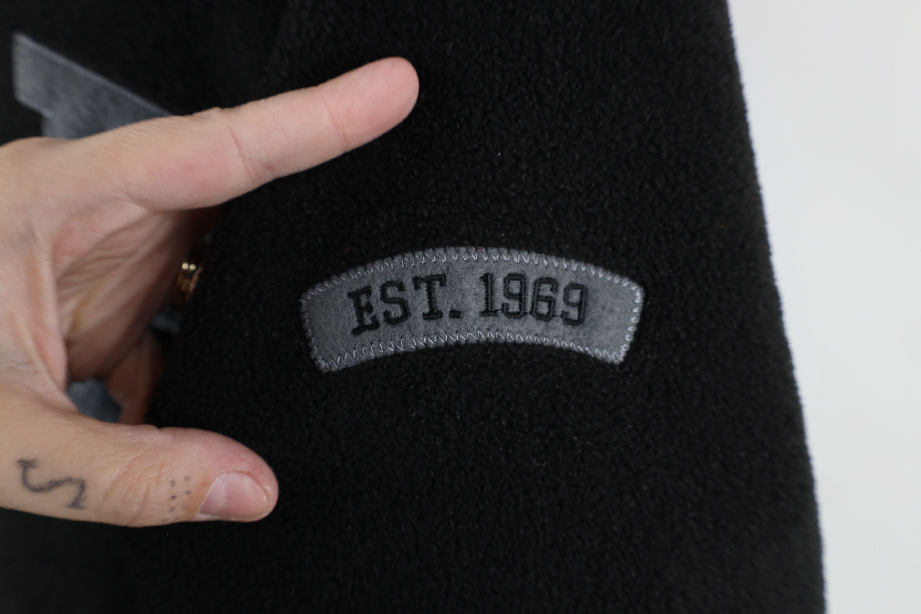 Gap × Vintage Vintage Gap Out Block Letter Fleece Hoodie Sweatshirt Black Size US S / EU 44-46 / 1 - 4 Thumbnail