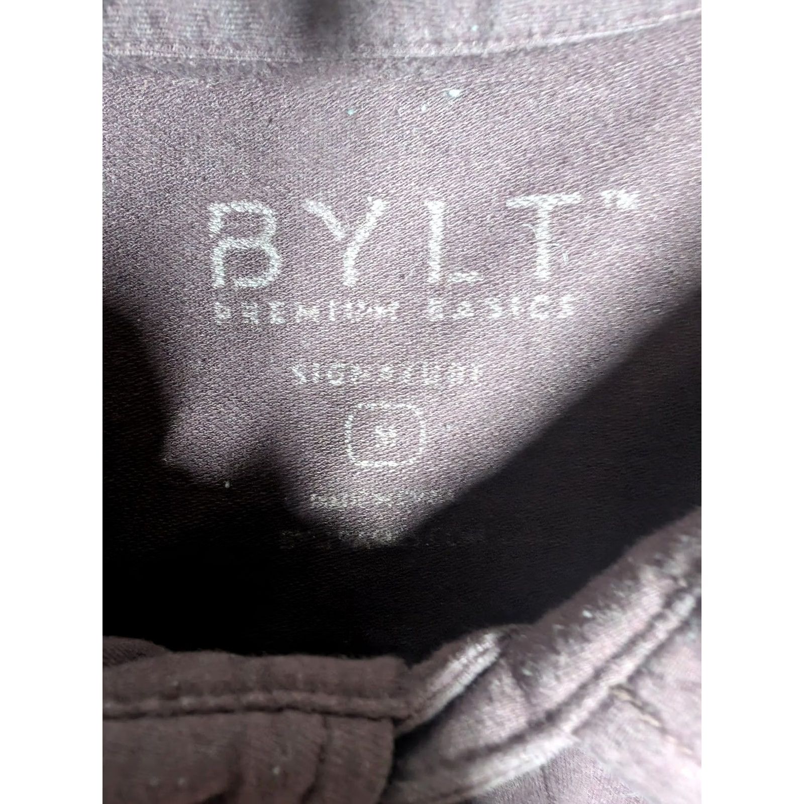 Vintage BYLT Polo Shirt Mens Medium Purple Solid Signature Stretch Slim Fit Top Size US M / EU 48-50 / 2 - 6 Thumbnail